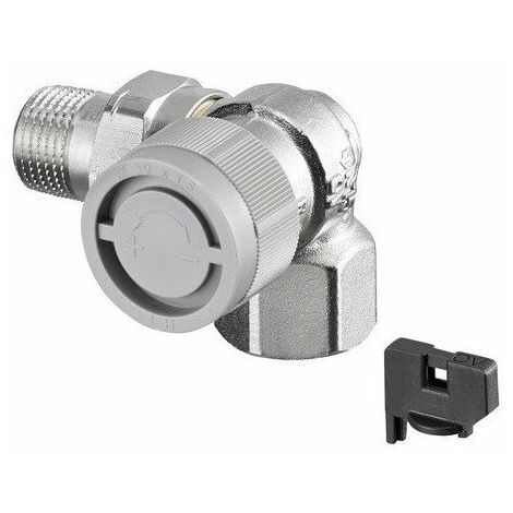 Válvula de Control termostática para radiador, termostato ajustable para  calefacción de suelo, M30 x 1,5
