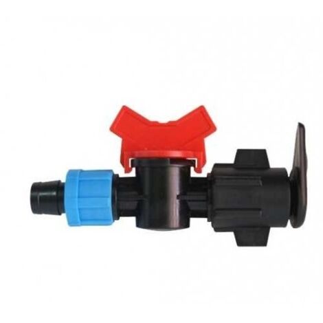 Valvula toma LayFlat a cinta 22 mm con anillas