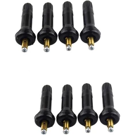 Válvula TPMS antiexplosión de 8 piezas para sistema de monitoreo de presión de neumáticos, reemplazo duradero y preciso del sensor de presión.