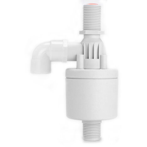 Válvulas automáticas de control de nivel de agua con rosca de 1/2 pulgada, válvulas de flotador para torres, válvulas de nivel de entrada de agua.
