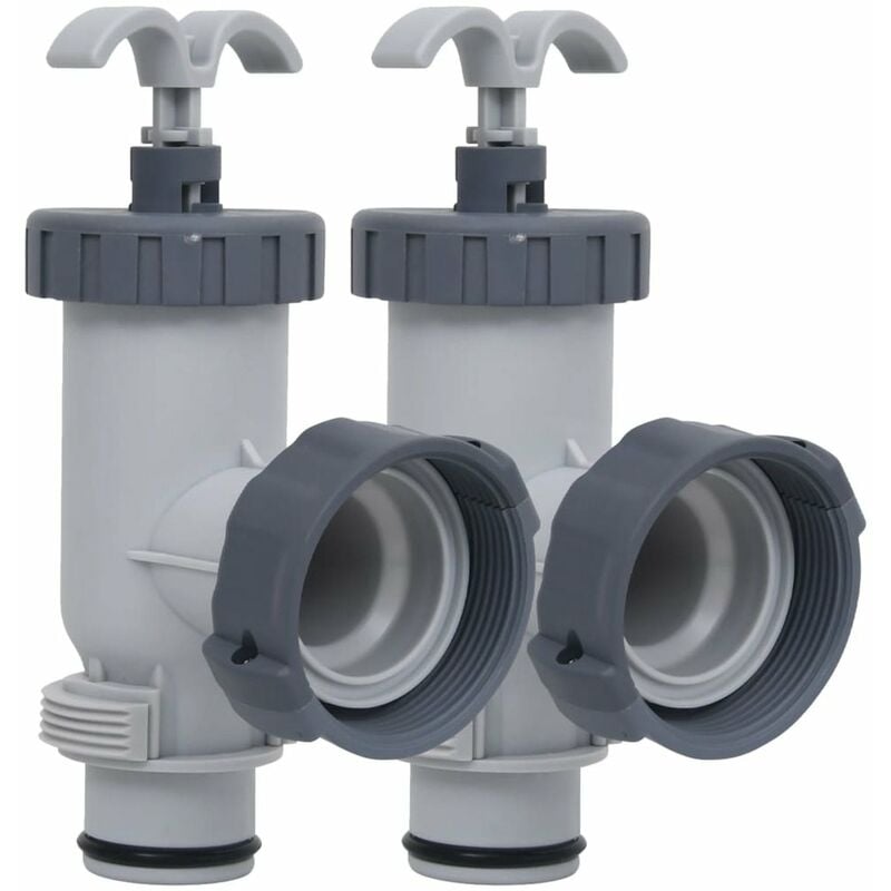 

Valvulas de embolo para piscina 2 unidades