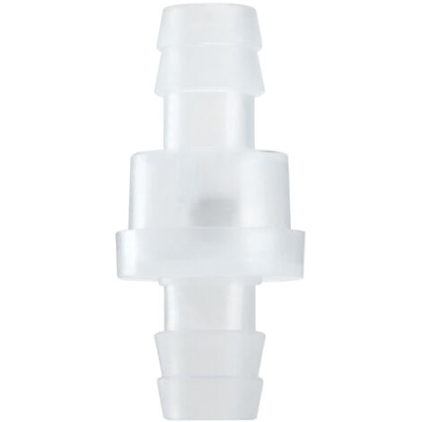 Válvulas de retención de plástico unidireccionales n.° 4, 12 mm, para líquidos y gases, 1 juego