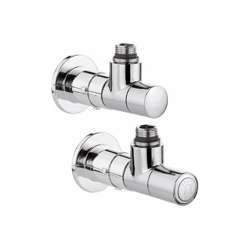 

Válvulas high-style para radiadores toalleros Caleffi 400100 | Cromo