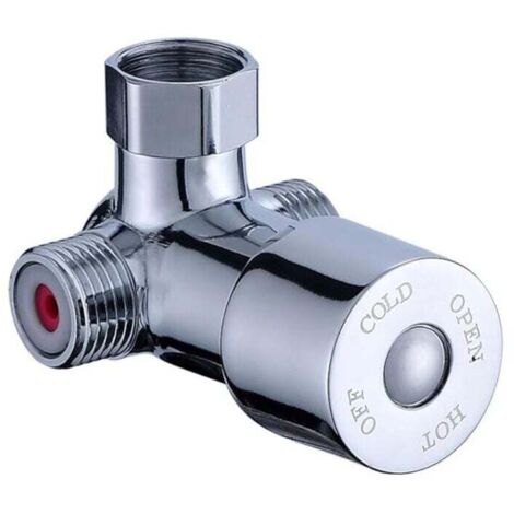 Válvulas termostáticas para grifos KZQ, válvula de grifo G1/2 pulgada, mezclador de agua fría y caliente, control de temperatura para mezclador termostático, grifos de ducha