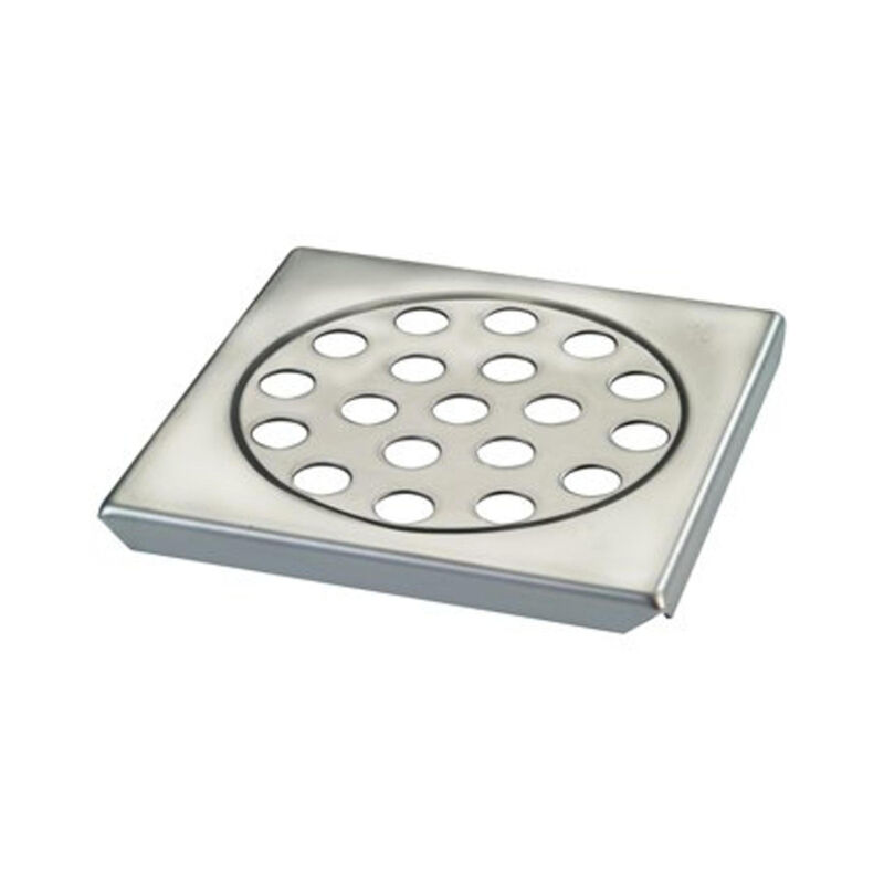 Grille en inox Van den Berg 18x18cm pour regard 2070 402 223 403