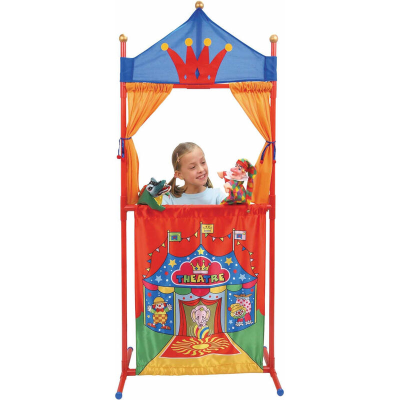 

Teatro de marionetas con decoración teatral - Multicolor - Van Der Meulen