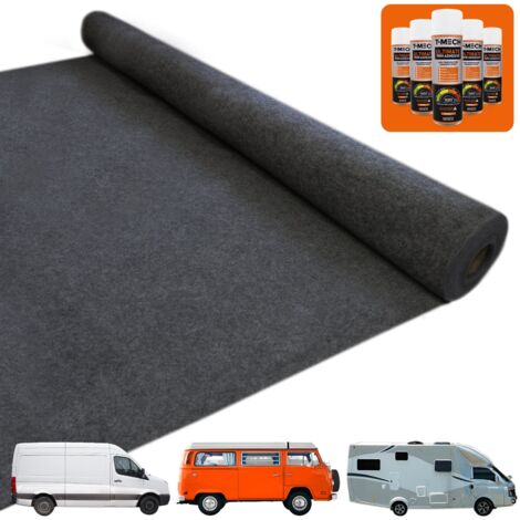 Van Teppich-Verkleidung Autopolsterstoff Dekostoff Bezugsstoff Dachhimmel Stoff