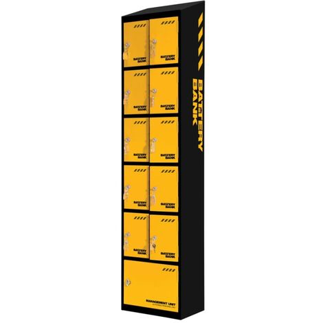 Van Vault E92000 10 Door Battery Bank