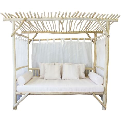 VANDENBERG - gazebo letto in teak