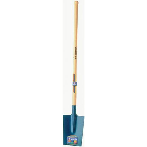 Vanga Da Vivaio Forgiata Con Manico In Legno – 1450 G, Lama 17x30 Cm, Altezza 156 Cm, Per Scavi E Trapianti