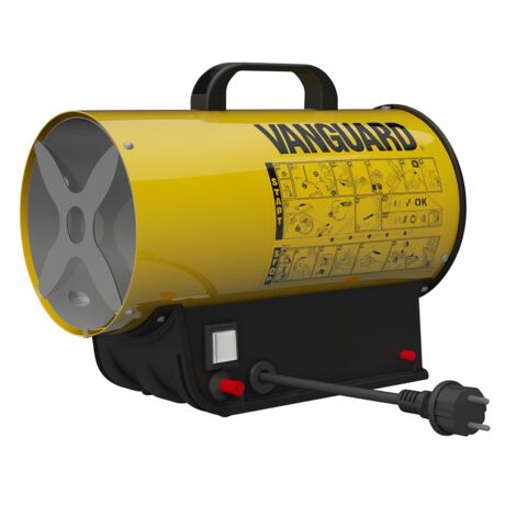 Vanguard Gas-Heißluftgenerator 11 m 10,5 kW – 9.000 kcal/h – Vanguard