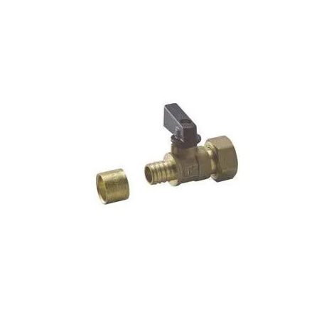 Vanne 1/4 T 15x21 pour PE de 12