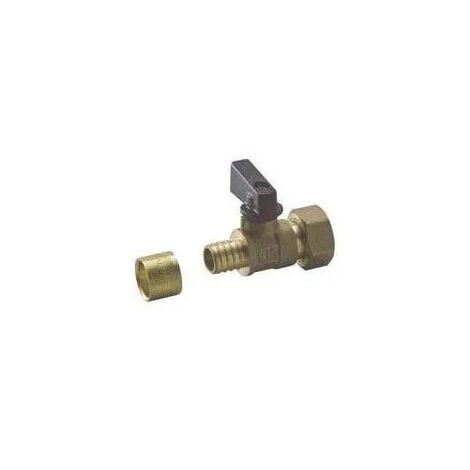 Vanne 1/4 T 15x21 pour PE de 16 Riquier