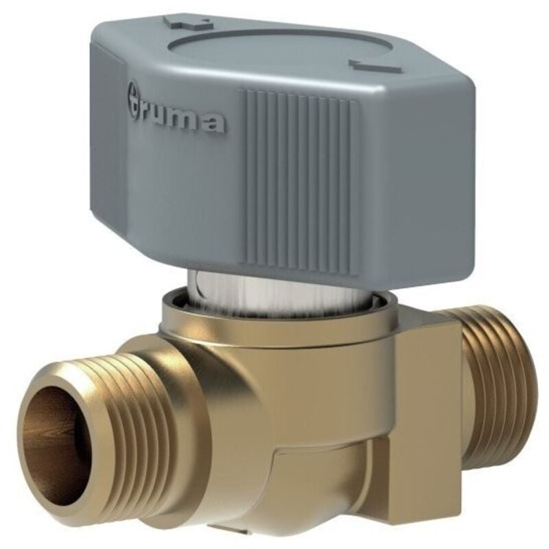 Vanne 1 sortie et entrée diamètre 8mm pour caravane et camping-car