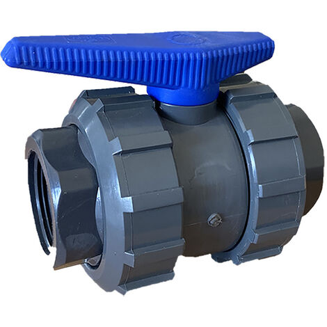 Vanne 1'1/4 pvc pour cuve