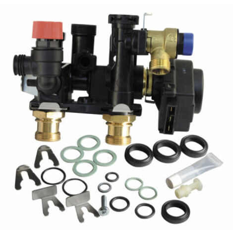 Vanne 3 voies + moteur - DIFF - Référence Saunier Duval : S1020900
