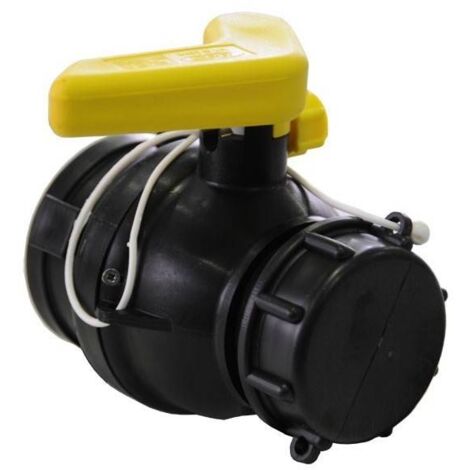 Vanne à bille 56mm avec écrou flottant et joints LDPE