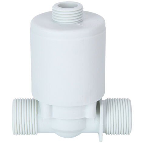 Vanne à bille flottante 3/4 po, entrée latérale extérieure, pour réservoirs et tours, vanne de contrôle automatique du niveau d'eau pour eau propre