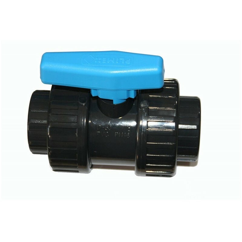 

Plimat - Válvula de bola de 40 mm con bola de PVC encolada