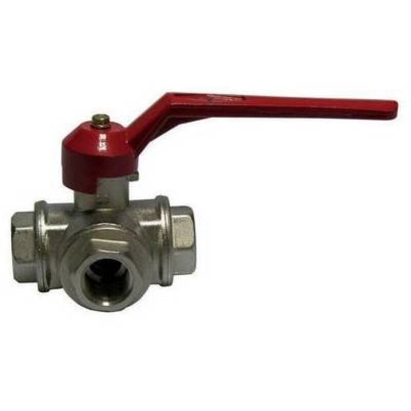 Itap - Vanne à boisseau sphérique 3 voies avec levier