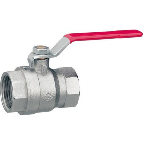 Vanne à boisseau sphérique avec levier, Raccord : 3/8 pouces, Larg. : nominale 10 mm, OC 20 mm, Long. : 41,5 mm