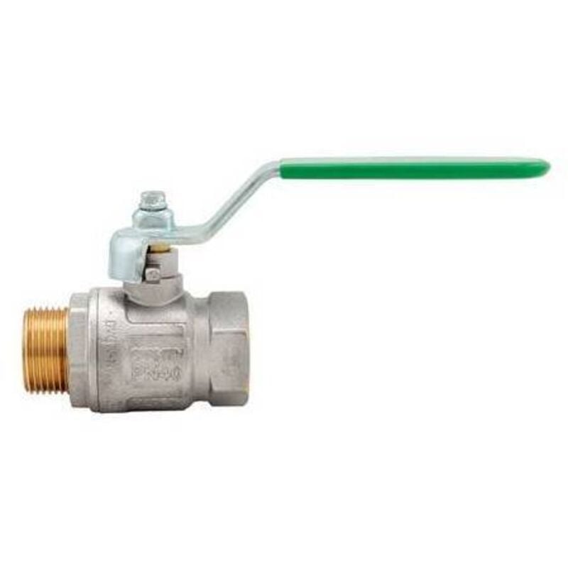 Vanne à boisseau sphérique dvgw mf idéale avec levier plat à passage complet