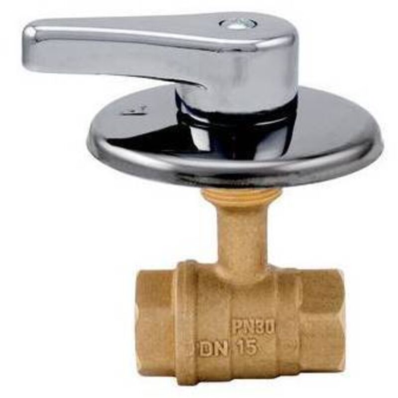 Dianflex - Vanne à boisseau sphérique encastrée avec poignée itap