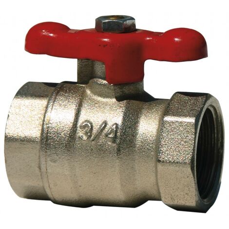 VANNE A BOISSEAU SPHERIQUE PAPILLON PN 25 FF 3/4'' RENSON