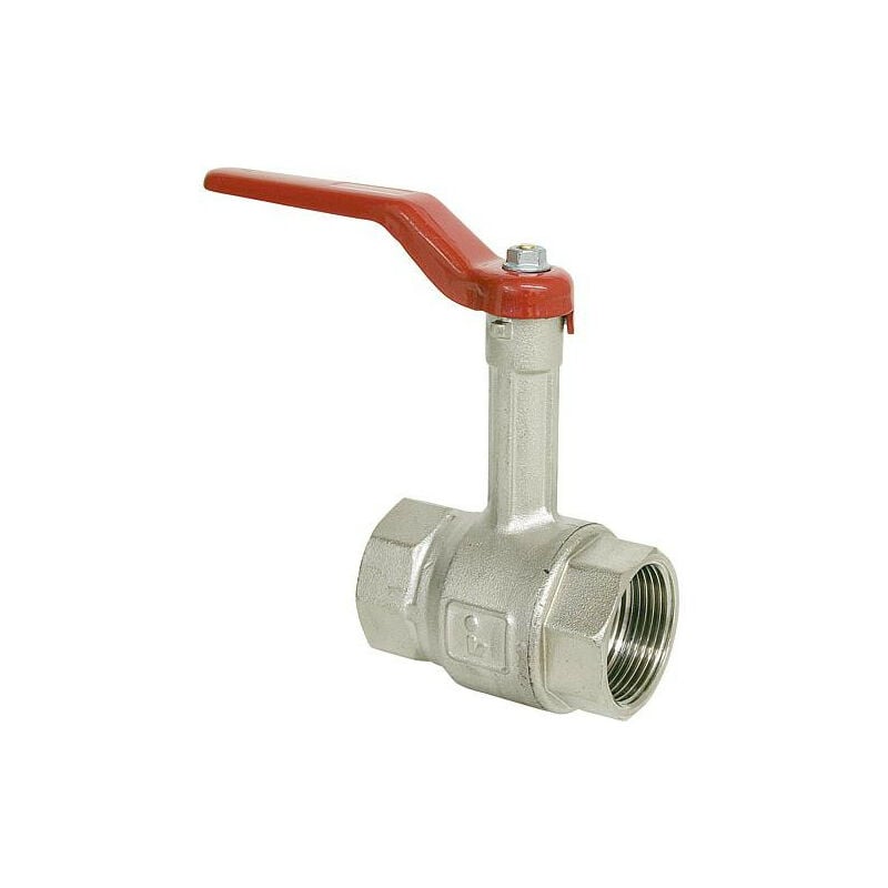 Vanne a boisseau spherique pn 16 Passage integral, rallonge de broche R11/2' intern'