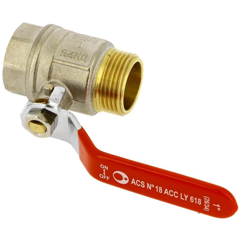 Renson - vanne a boisseau spherique pn 25 male/femelle 1P