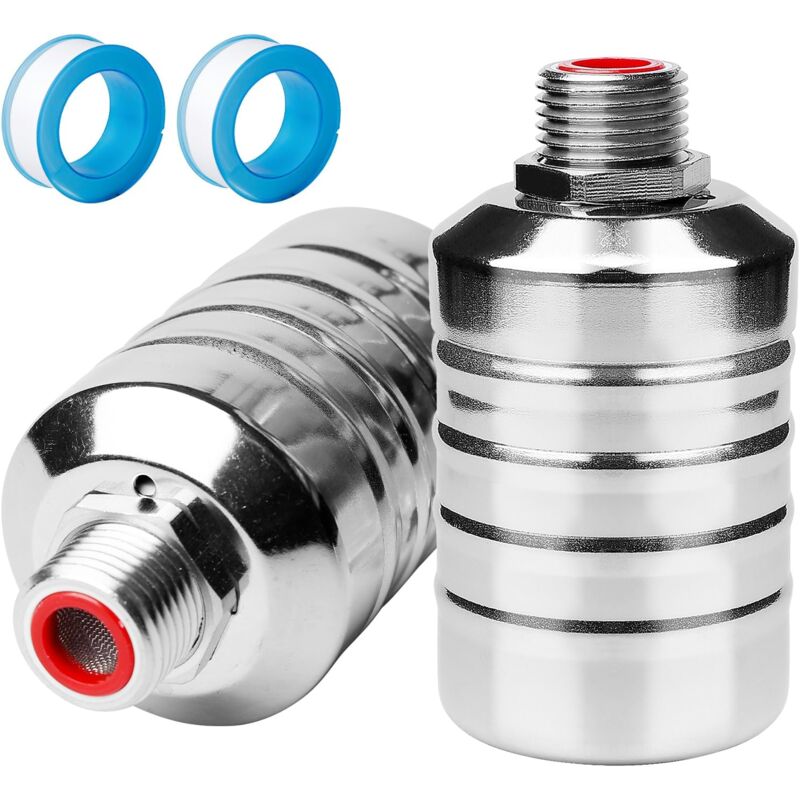 Vanne A Flotteur Entièrement Automatique,Lot De 2 Valve DCommande De niveau D'eau Automatique,Valve De Contrôle Du Niveau D'Eau,Régulateur De Niveau