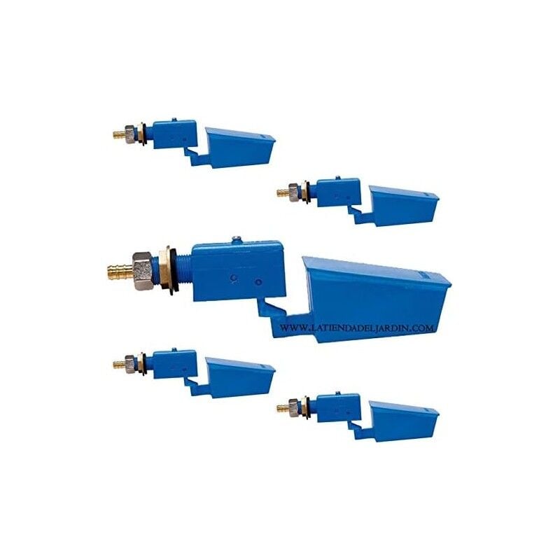 Suinga - Lot de 5 Vanne Flotteur, Abreuvoir Bovins Moutons, Vanne Flotteur pour Réservoir d'Eau Chevaux 3/4''