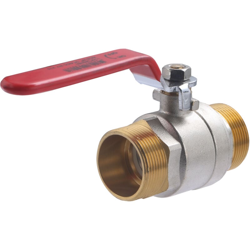 Vanne d'arrêt passage total manette longue mâle Noyon&thiebault M40x49 (1' 1/2)