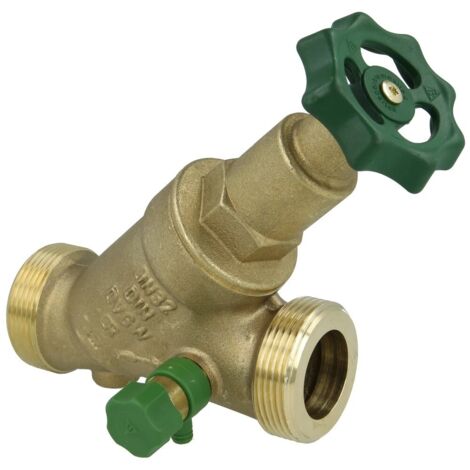 Vanne à passage direct 1 1/2’’ FM avec purge et avec broche non montante