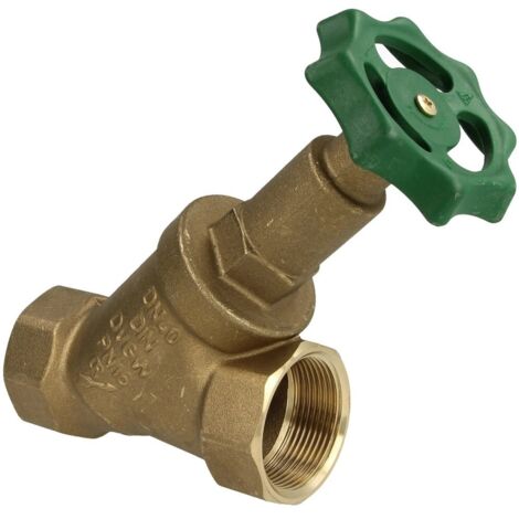 Vanne à passage direct 1 ½’’ FF sans purge et broche non montante