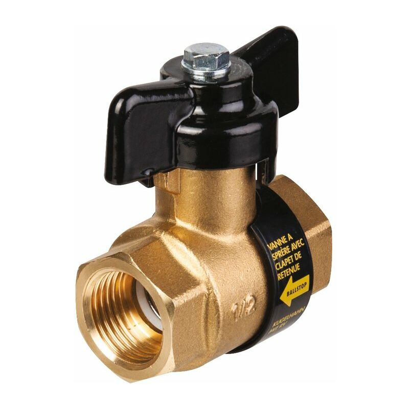 Vanne à clapet anti-retour - f 3/4' - Sferaco