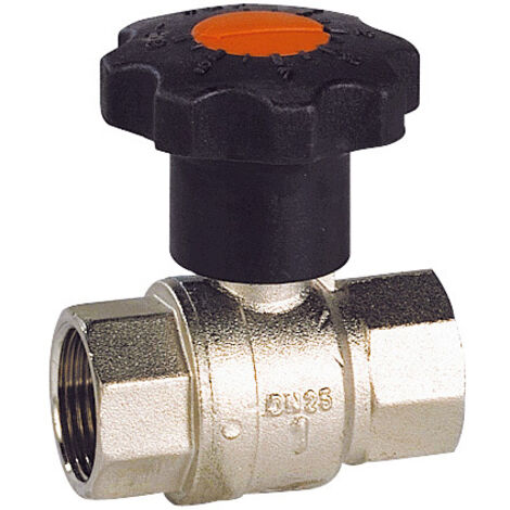 Vanne à sphère F/F 1"1/4 (33/42) avec démultiplicateur - Sferaco