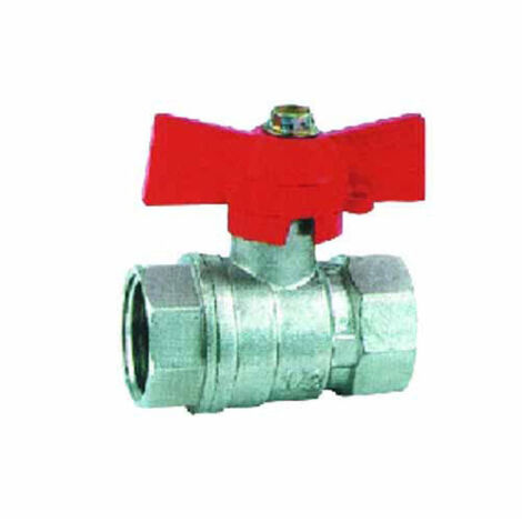 Vanne à sphère Ff M/Co Papillon 3/8" Aglaia 02558