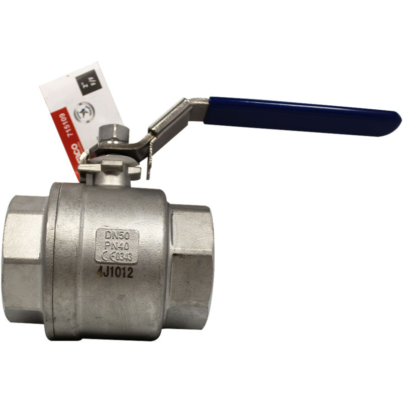 Vanne à sphère inox Femelle/Femelle 2' (50/60) - PN25 - Gamme Initiale Sferaco