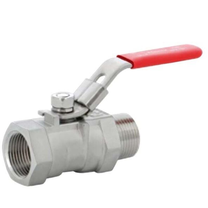 Vanne à sphère inox monobloc passage réduit mf 3/4' (20/27) - PN55 Sferaco