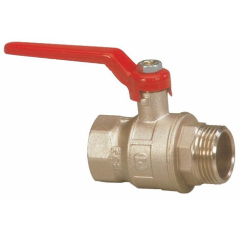 Vanne à sphère laiton PN20 Male Femelle G 3/4"