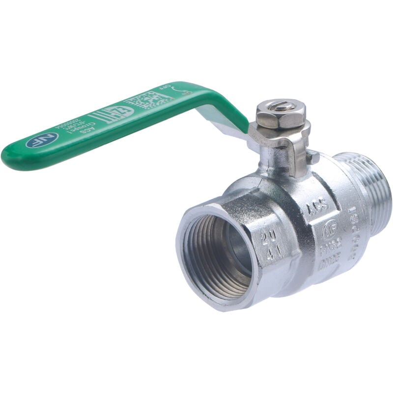 Noyon&thiebault - Vanne d'arrêt nf manette longue mâle femelle MF26x34 (1')