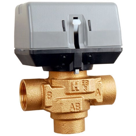 KOSPEL Vanne à trois voies HONEYWELL (vanne VCZMH6000, actionneur VC6013ZZ00 avec câble)