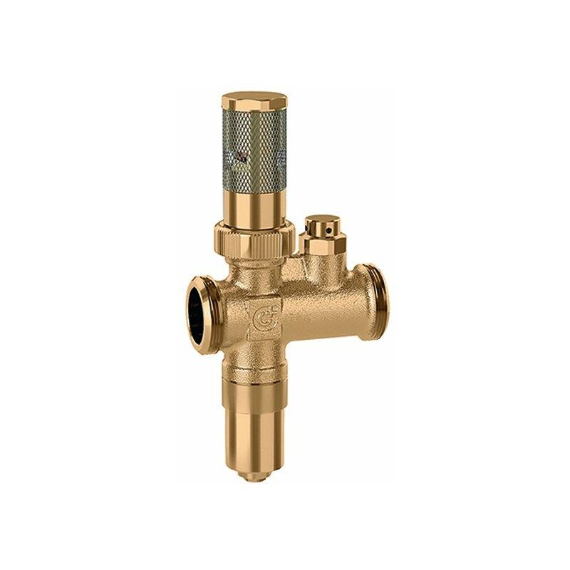 Caleffi - Vanne à antigel corps en laiton avec capteur d'air 108 1'1/4