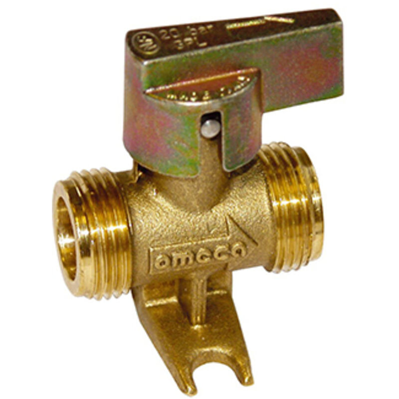 Vanne arrêt 1/4 tour gpl