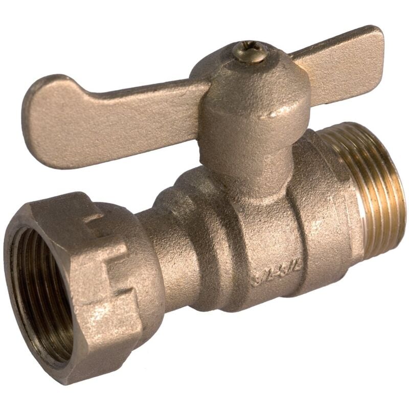 Altech - vanne avant / après compteur - mâle / femelle - 20 x 27 - 20 x 27