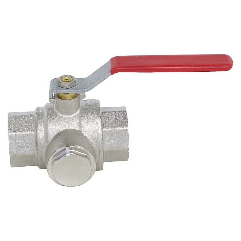 Vanne à boisseau sphérique 1' pn 16 avec filtre inox - femelle/femelle type 514