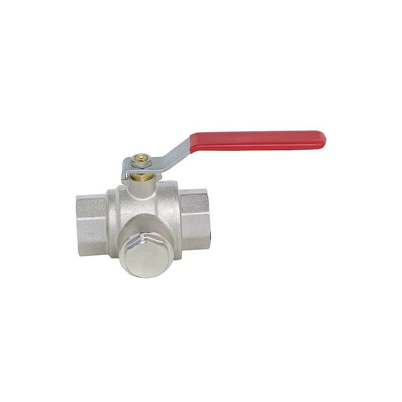 vanne à boisseau sphérique 1/2" PN 16 avec filtre inox - femelle/femelle type 514