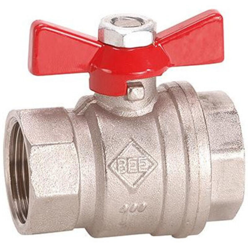 FP - Vanne br 990.3 Flügelgriff ig/ag g 1/2 PN40 Laiton bee