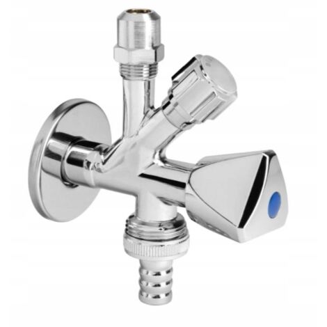 VANNE COMBINÉE 1/2 X 3/4 X 3/8 ANGLE DIAMANT